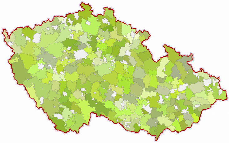 Mapa MAS ČR