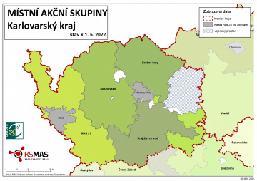 Mapa MAS KVK